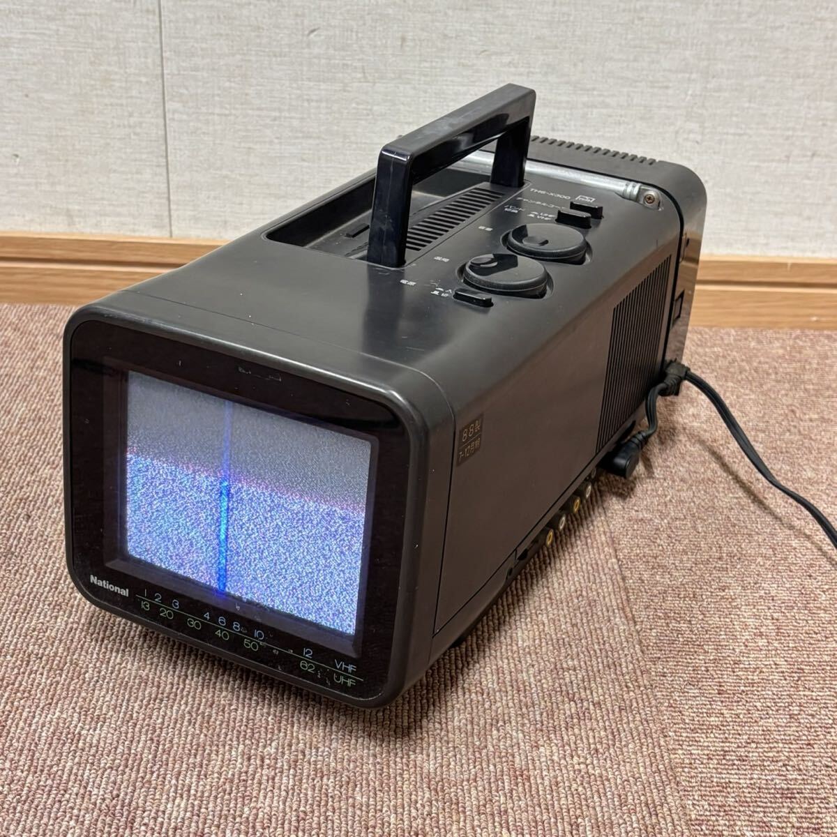 中古】1988年製 レトロ調 東芝ブラウン管 カラーテレビ 18RF1 希少の 