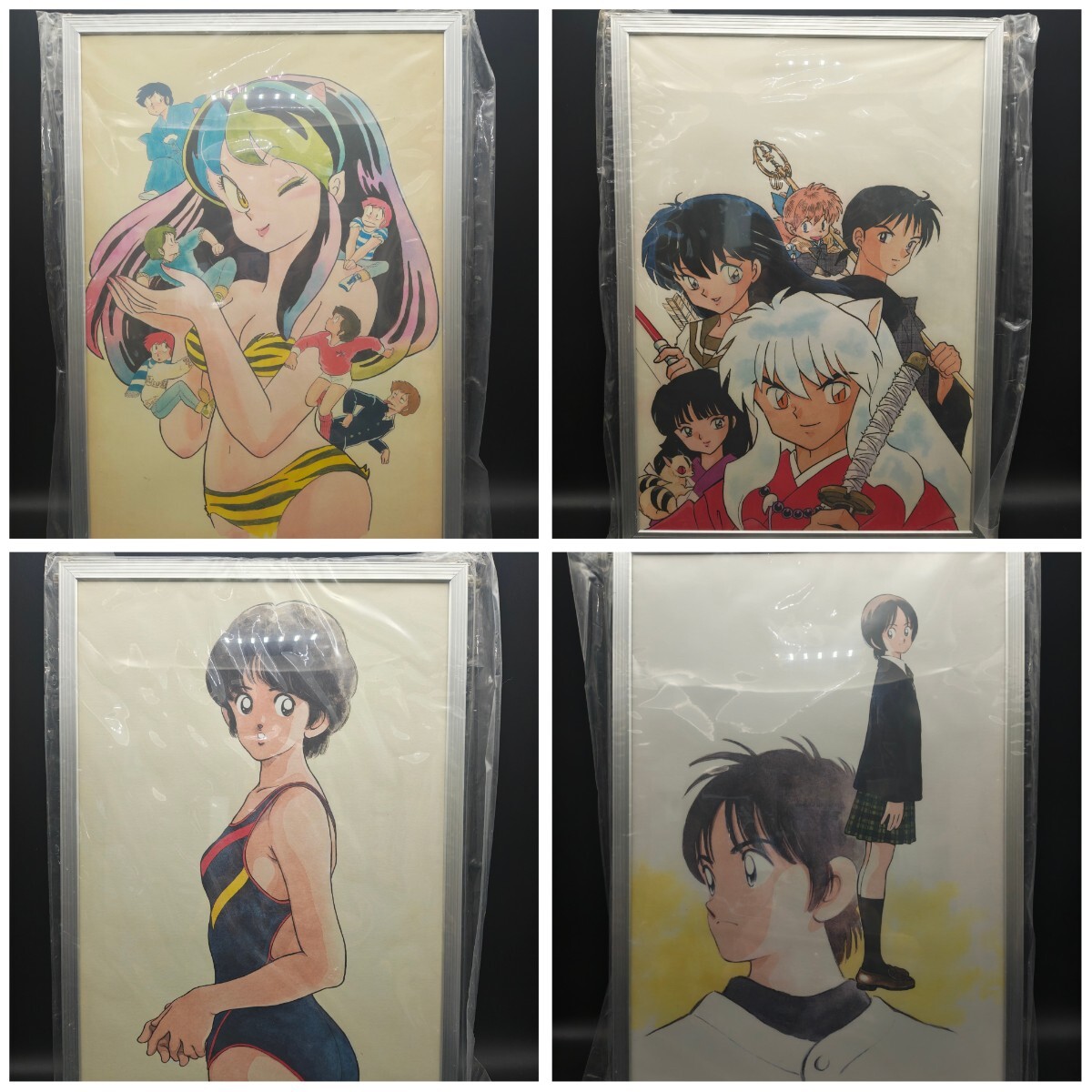 あだち充 クロスゲーム 複製原画 3枚セット B4 / DVD全巻購入特典