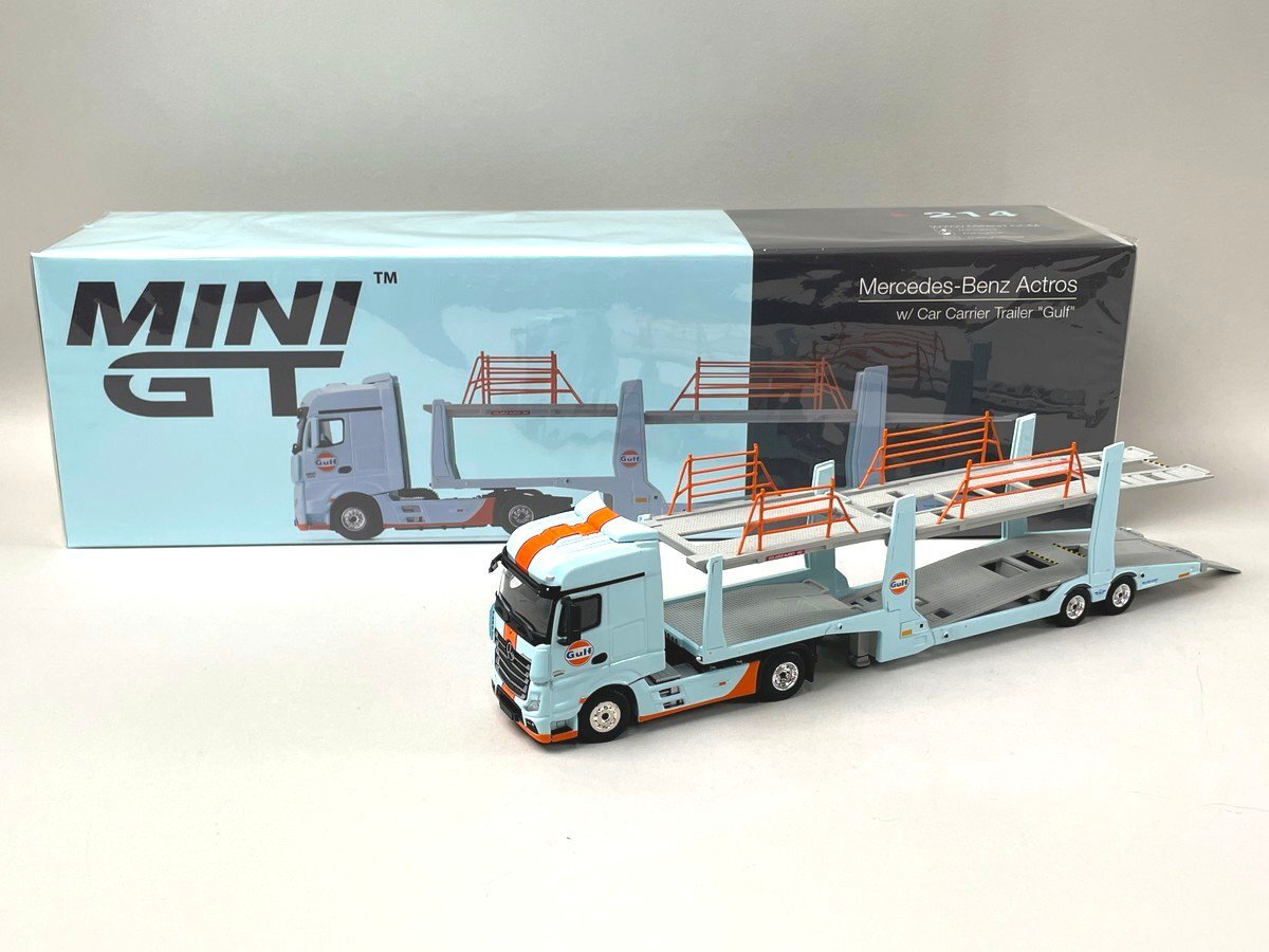 メルセデス ベンツ トラック&16輪トレーラー(1/50) WSI アクトロス アクトロス 4軸トラクター/トレーラーヘッド WSI 1/50 MERCEDES MP3 L