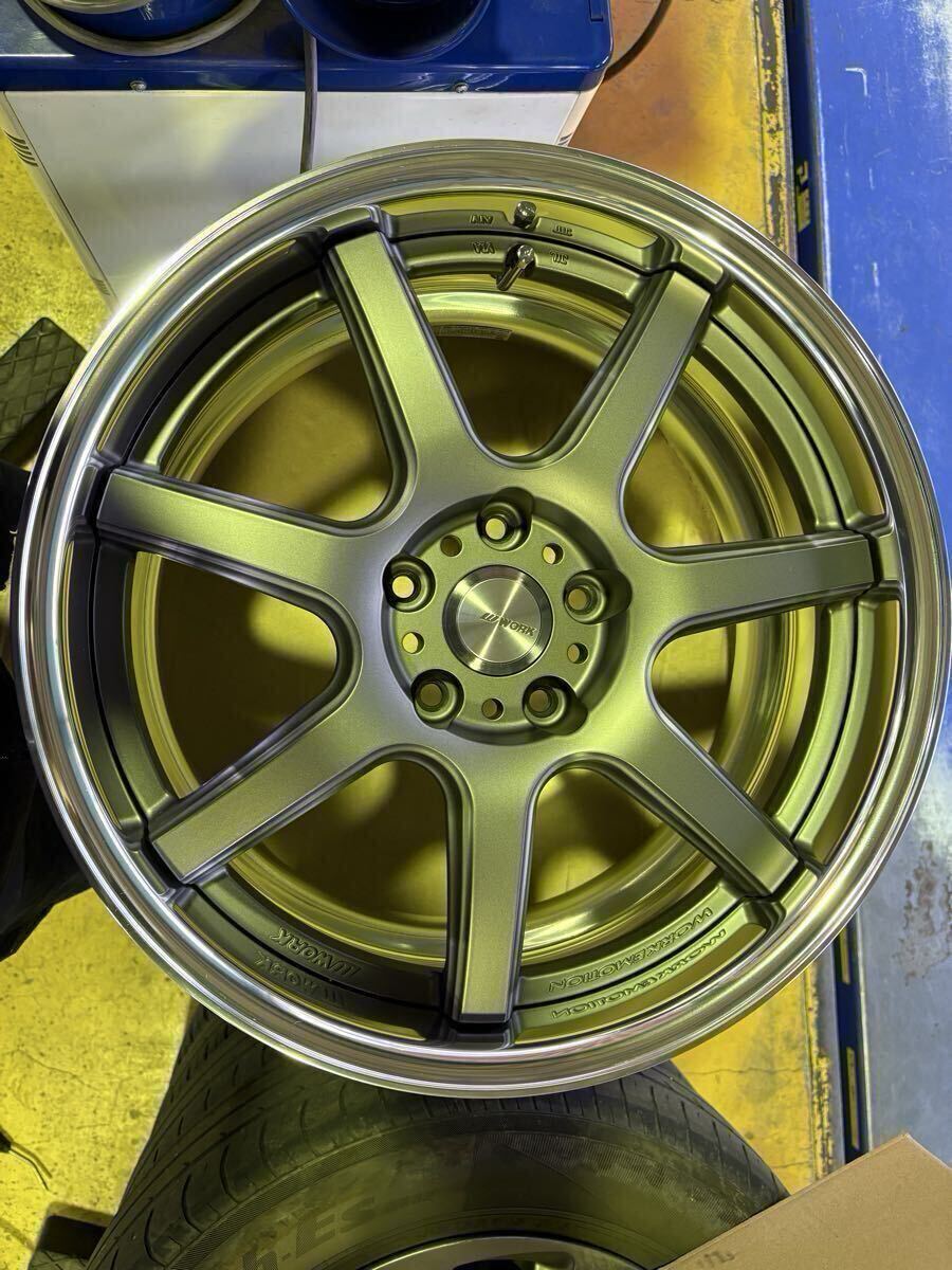 中古】18インチ9.5J +20、19インチ10J +20ワークエモーションXC8メッキ