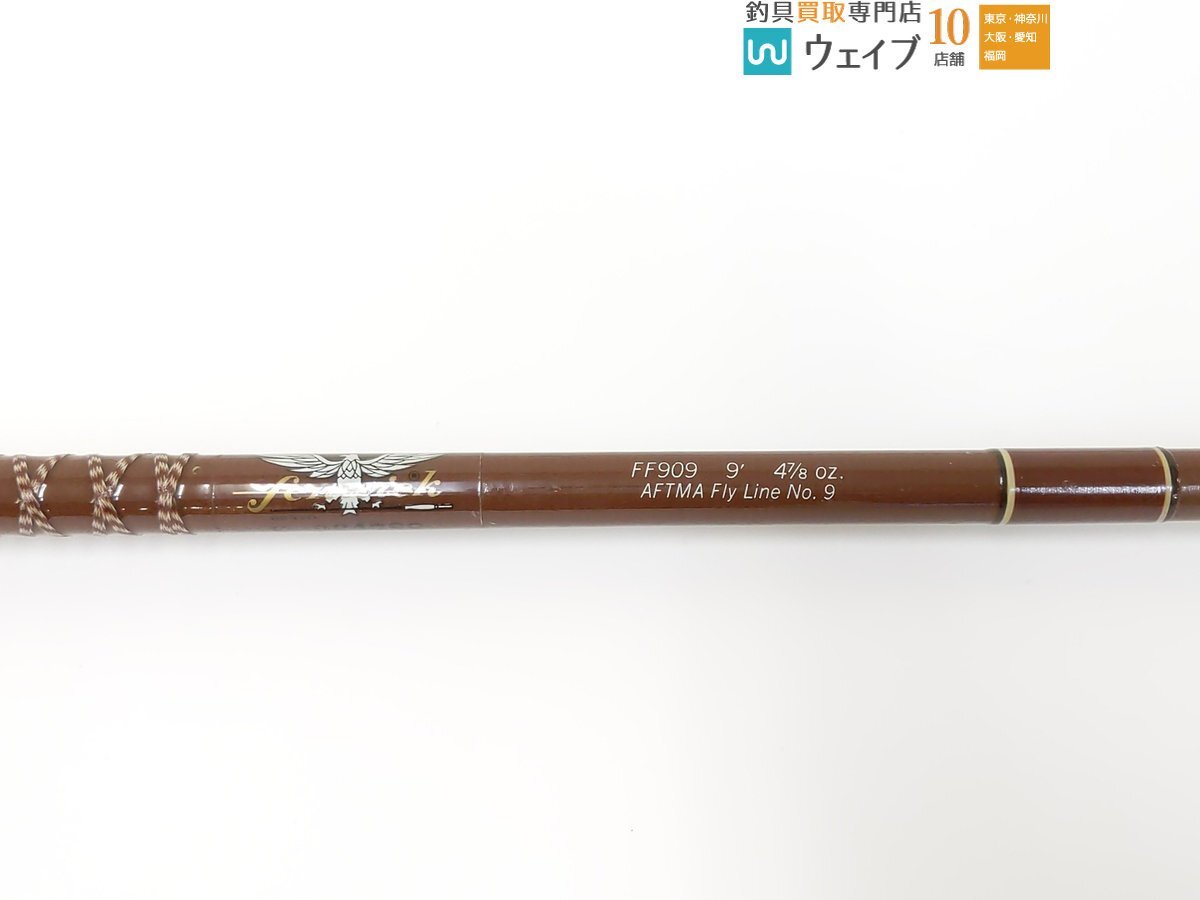 全体的に状態が悪い】フェンウィック FF909 9' 4 7/8oz ＃9 フライ