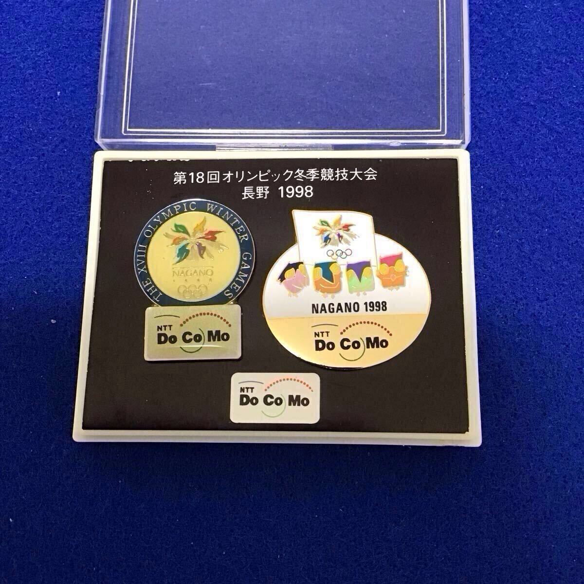長野オリンピック 記念ピンバッチ ドコモ Yahoo!オークション - NTT DoCoMo ドコモ 1998年 長野オリンピック ピ