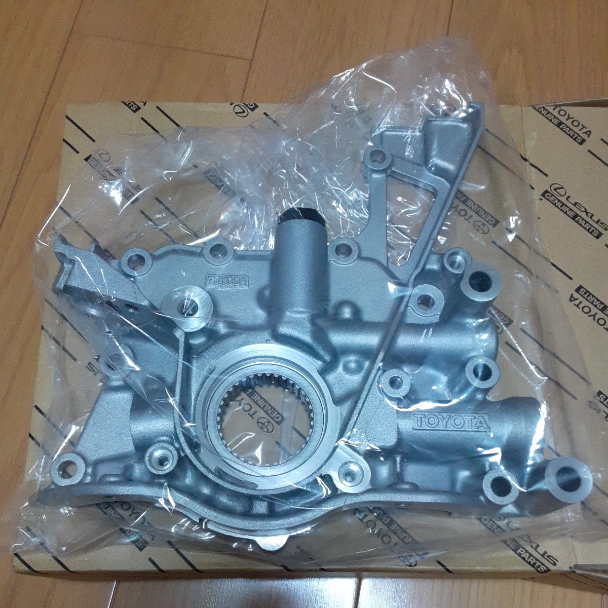 中古】JZX100 チェイサー 後期 1JZ-GTE 純正 オイルポンプ フロント 
