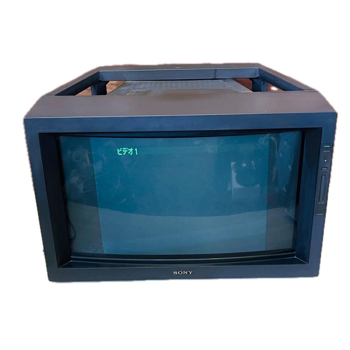 1円スタート！トリニトロンビデオモニター ハイビジョン SONY KX 