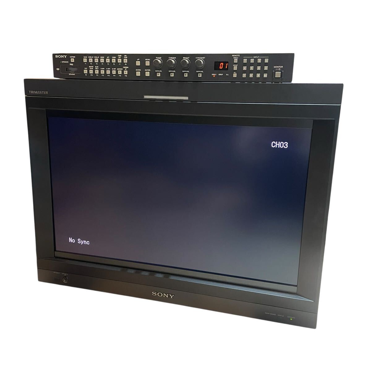 中古】ジャンク○SONY/ソニー/LCD/カラーモニター/液晶モニター/XV-M3