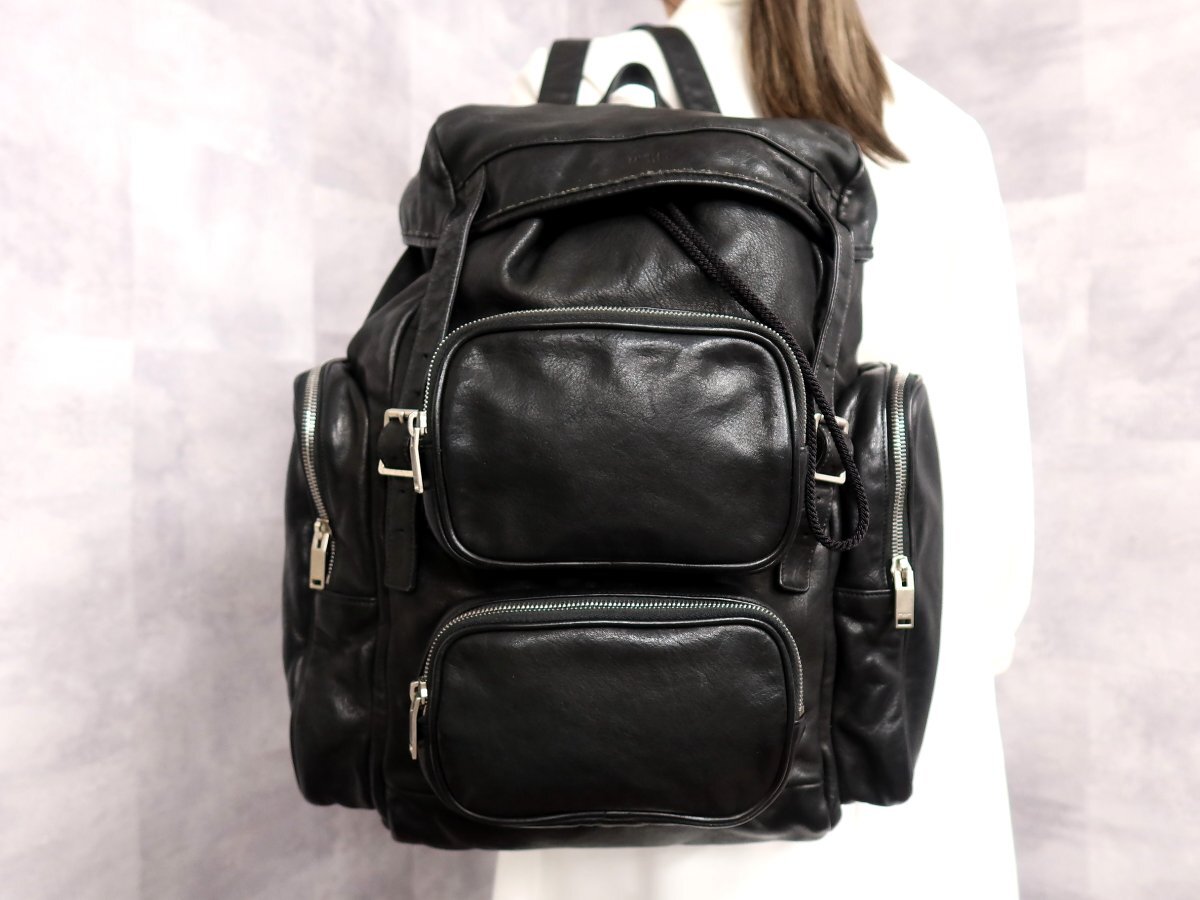 やや傷や汚れあり】203665☆1円スタート☆SAINT LAURENT サンローラン 
