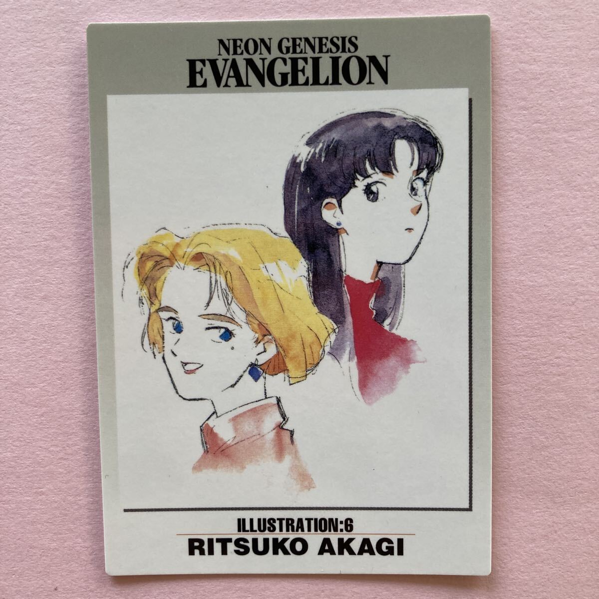 Production cel】☆新世紀エヴァンゲリオン セル画 赤木リツコと伊吹