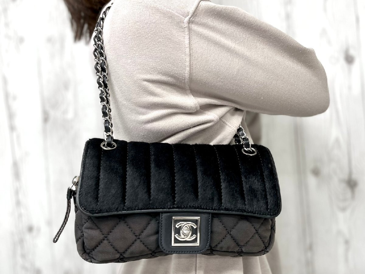 ☆GUCCI GG柄 バンブー ショルダー バッグ キャンバス × レザー 【000 