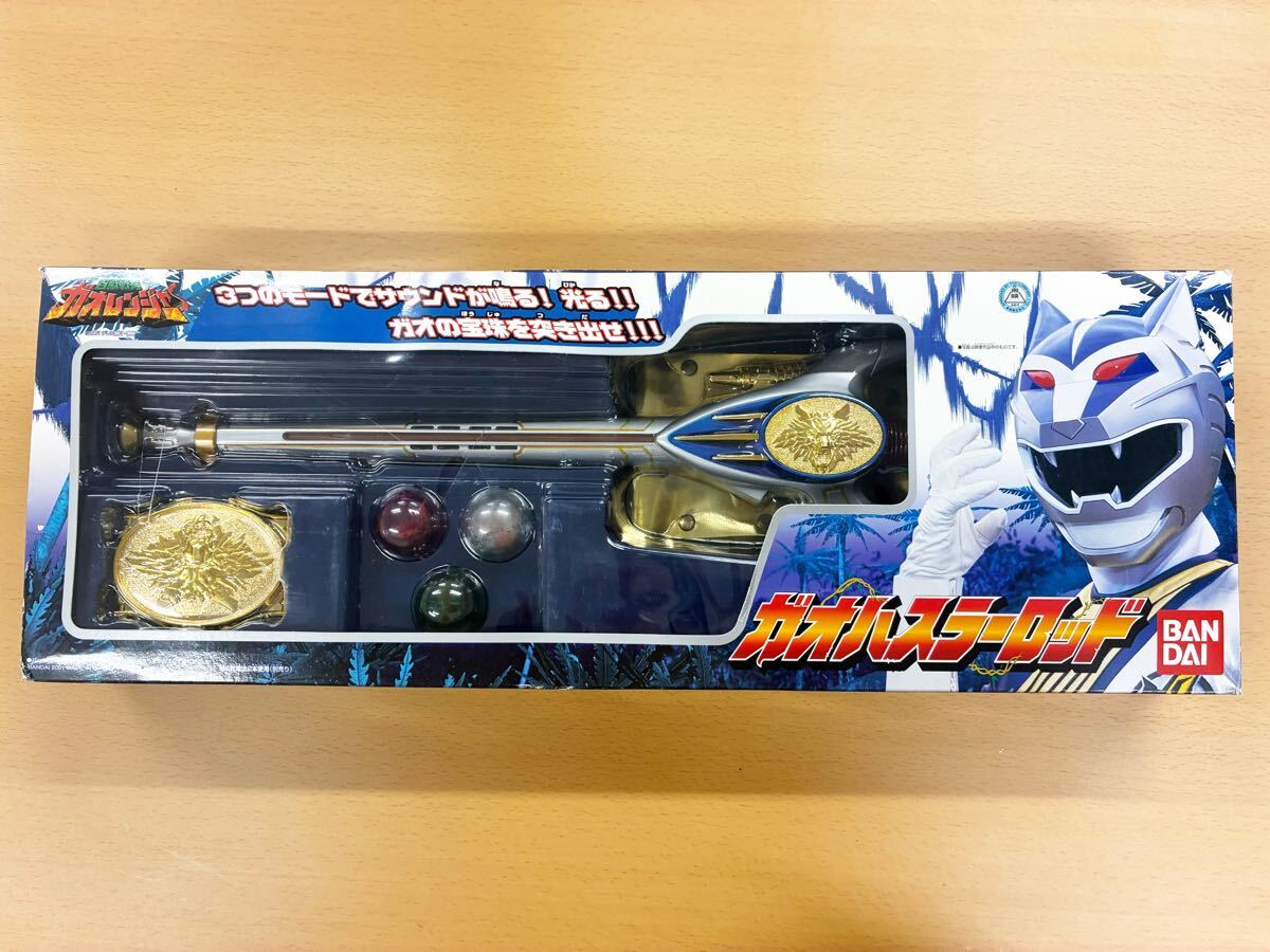 中古】百獣戦隊ガオレンジャー ガオシルバー＆ウルフローダーセットの 