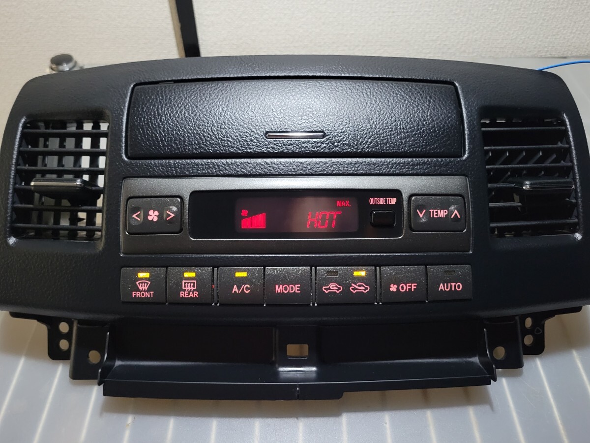 レア ホンダ純正 シビック CR-X オートエアコンパネル EF2 EF3 EF4 EF5