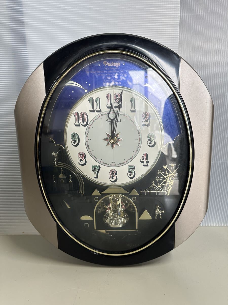 中古】RHYTHM パルタージュランド スモールワールド 4MH751RH 18 金色