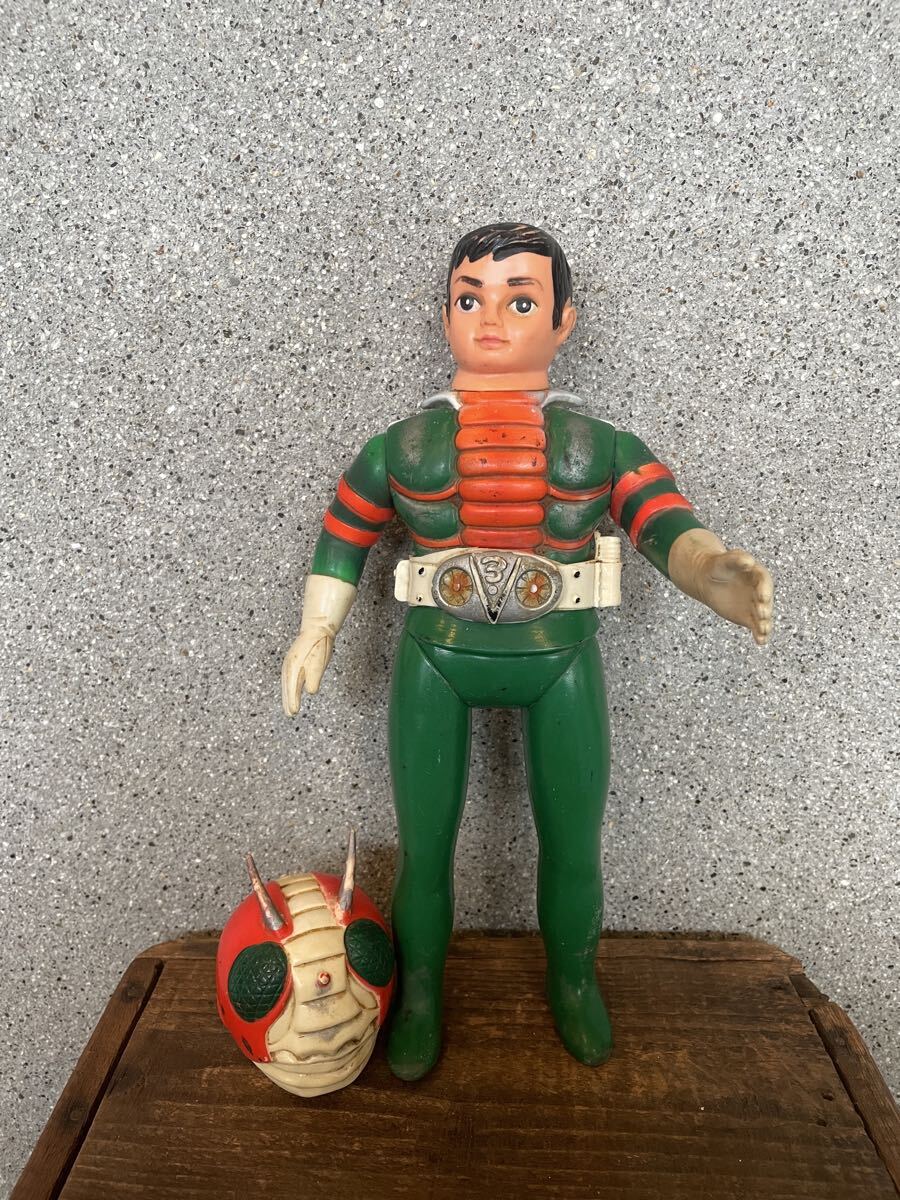 昭和レトロ　当時物　 仮面ライダー　スカイライダー　フィギュア 　ジャンク品 昭和レトロ 当時物 仮面ライダー スカイライダー フィギュア ジャンク