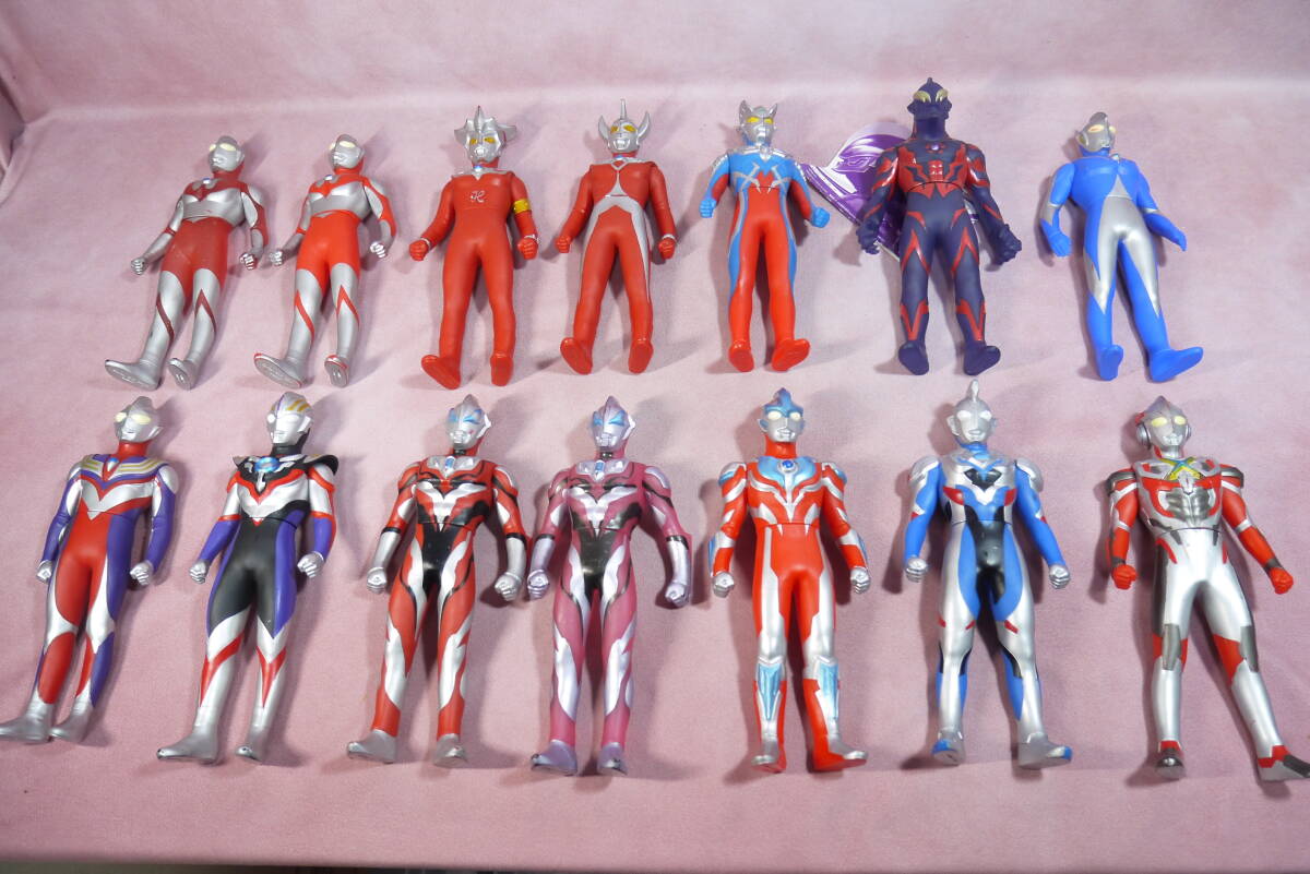 銀河連邦ソフビシリーズ ウルトラマンレオ アストラ 中古品の落札情報 