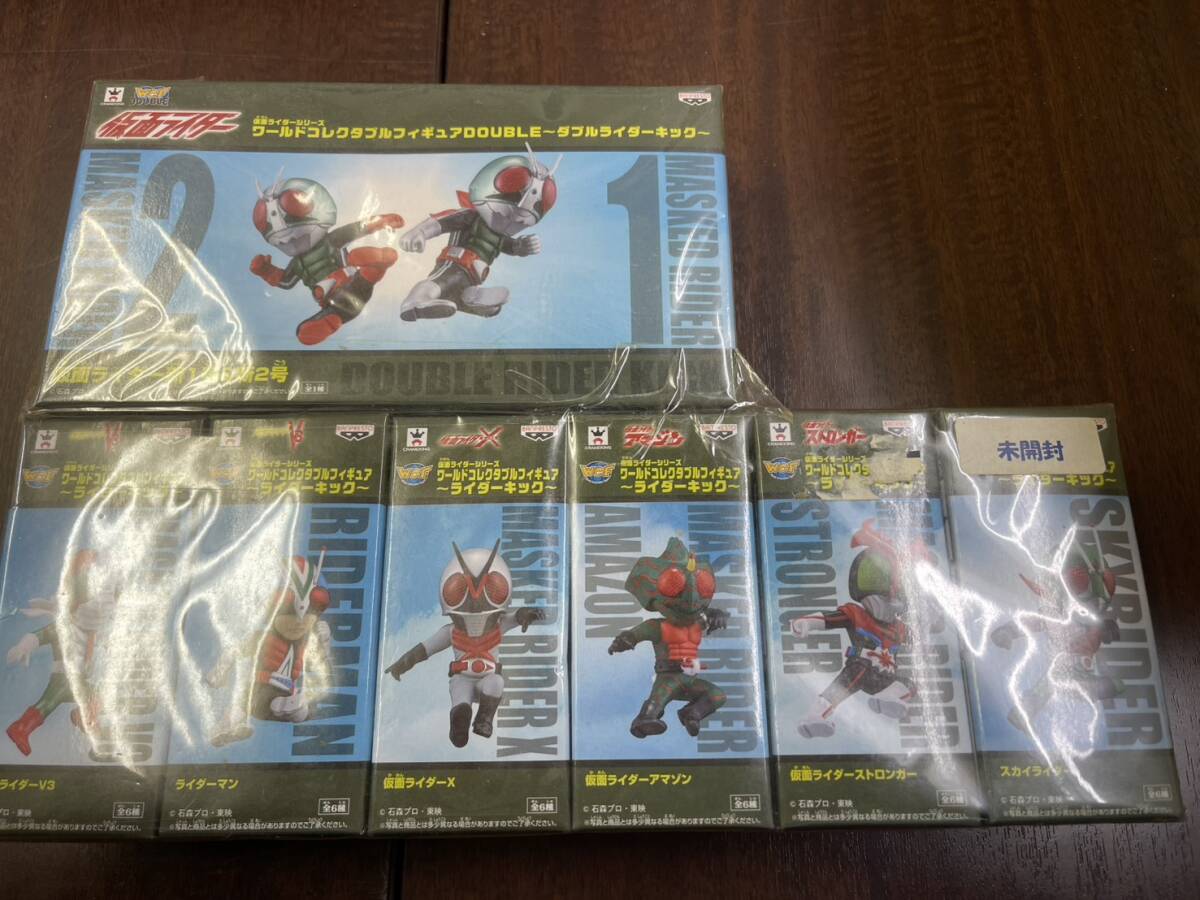全種コンプ☆WCF ライダーキック 仮面ライダー ワールドコレクタブル 