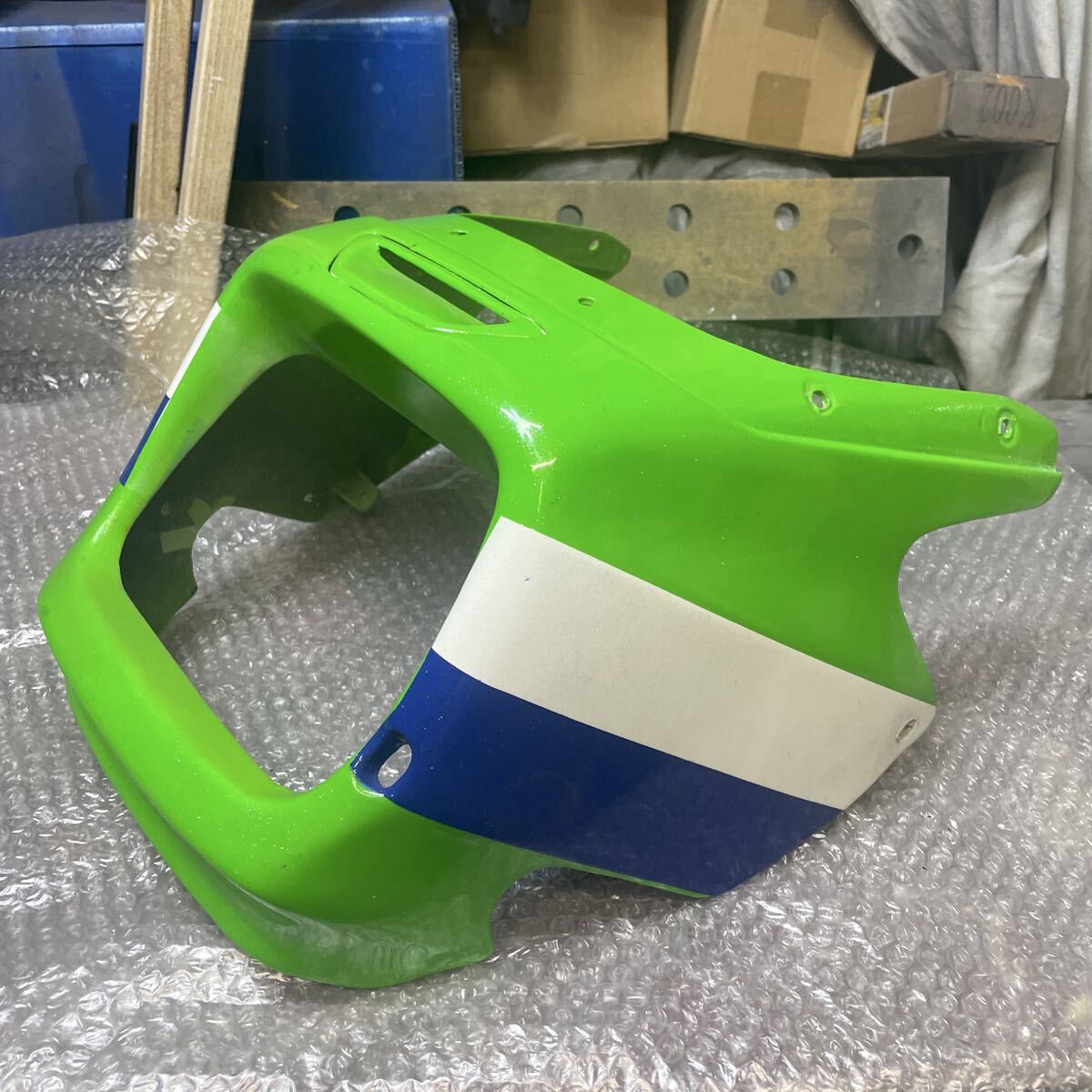 ZZR250 KAWASAKI 純正 アッパーカウル ヘッドライト スクリーン 