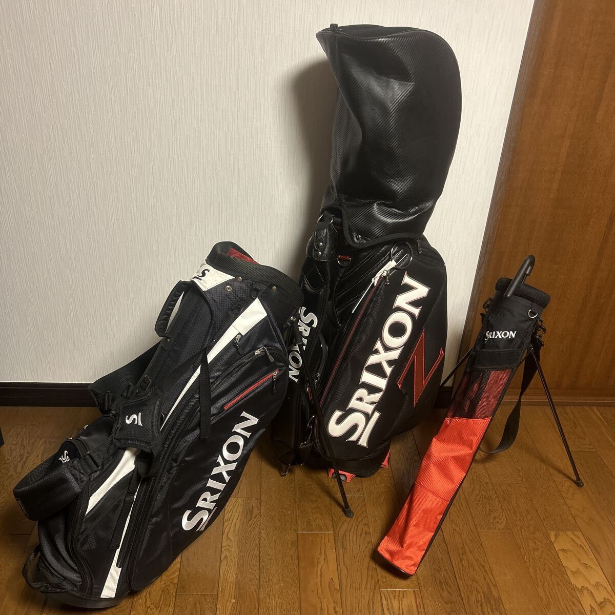 中古】□TMJ ジャンボ尾崎将司 キャディバッグ ゴルフバッグ the major
