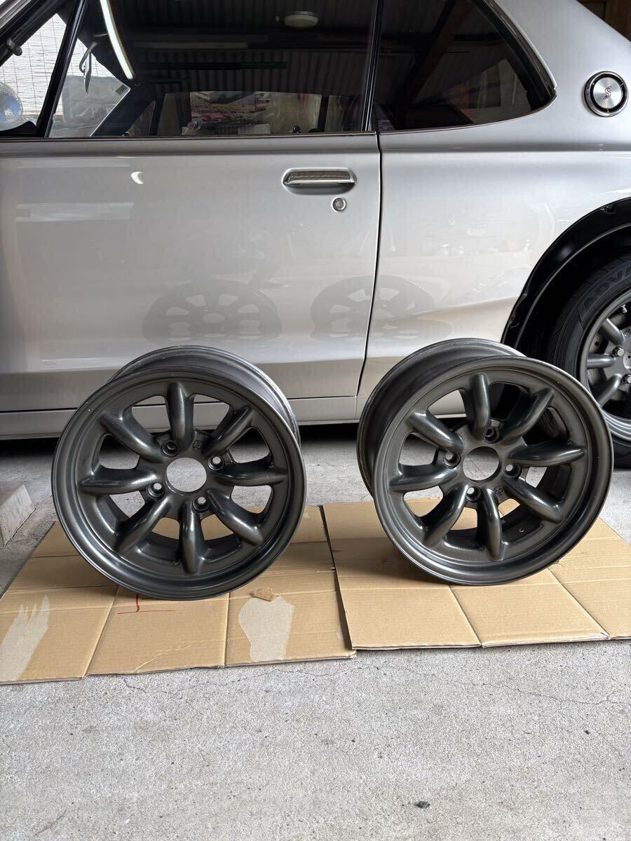 大人気 ワタナベ RS-8 TYPE B 15×6J +40 PCD100 4穴 114.3 14