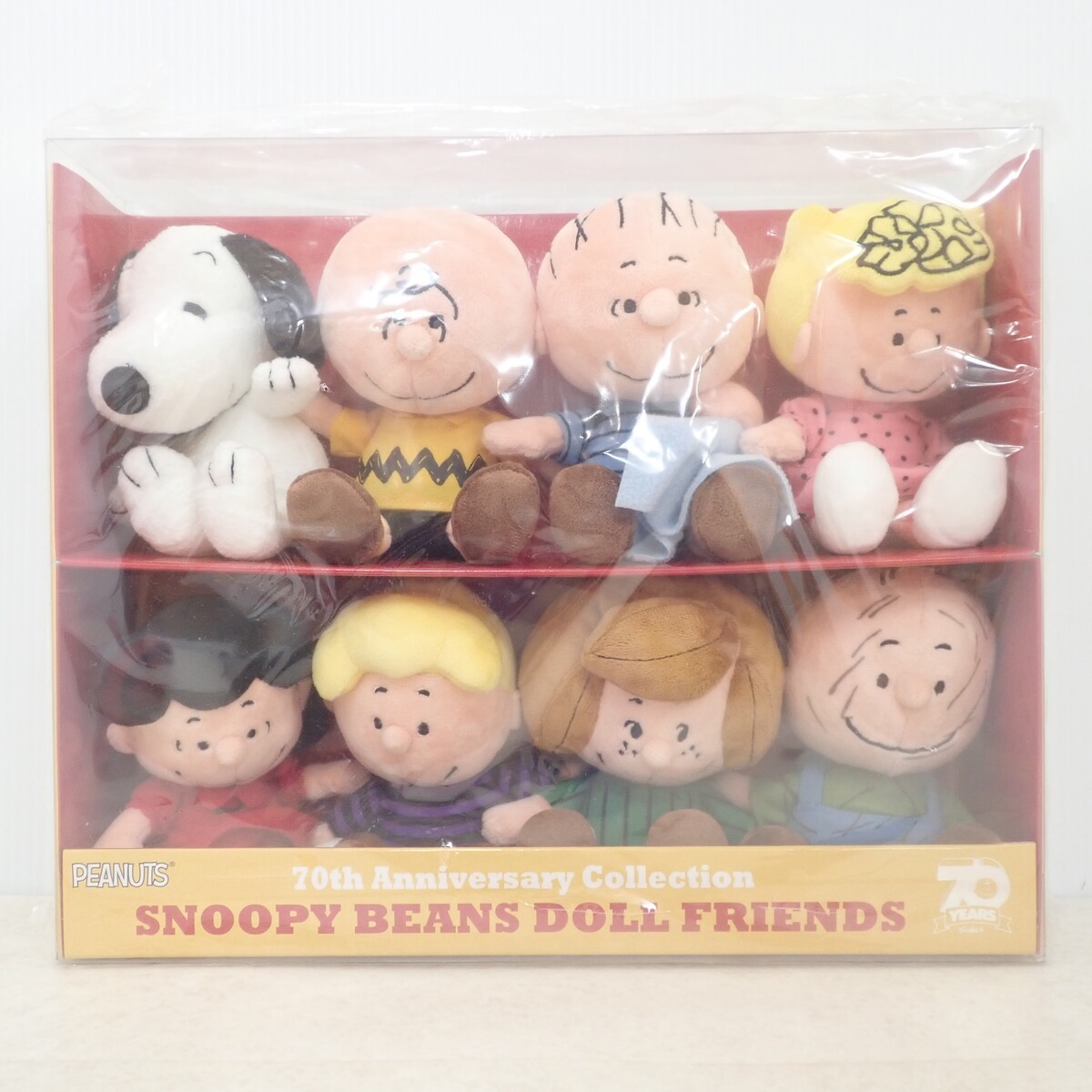 おもちゃ 【未開封】SNOOPY & FRIENDS ビーンズドールセット