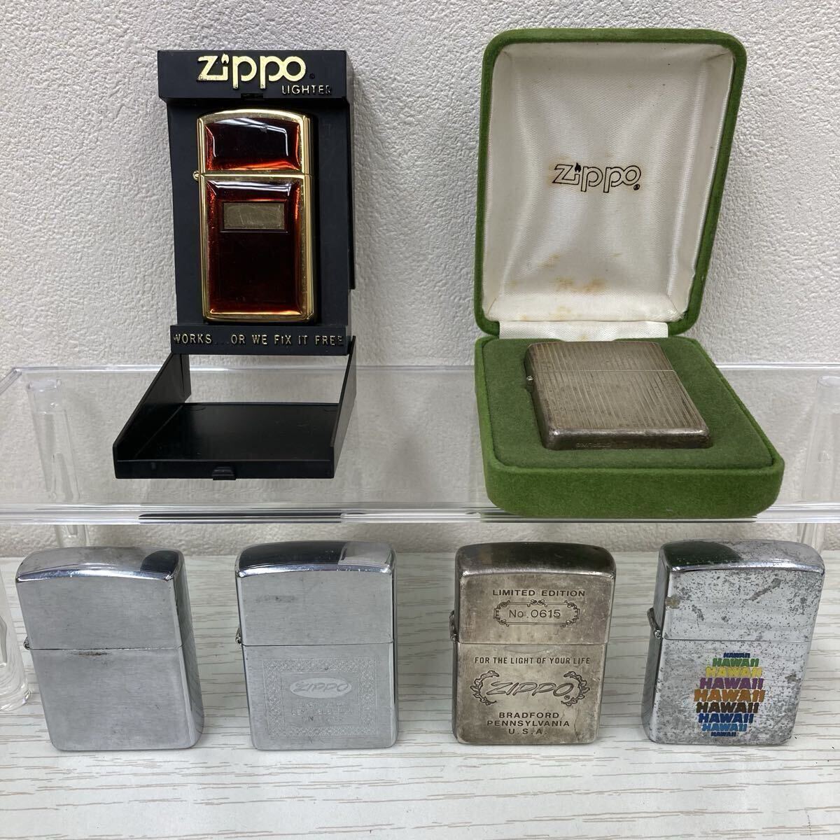 未使用 ZIPPO/ジッポー◇ライター パイプ用 ストライプ柄 03年製 /L 