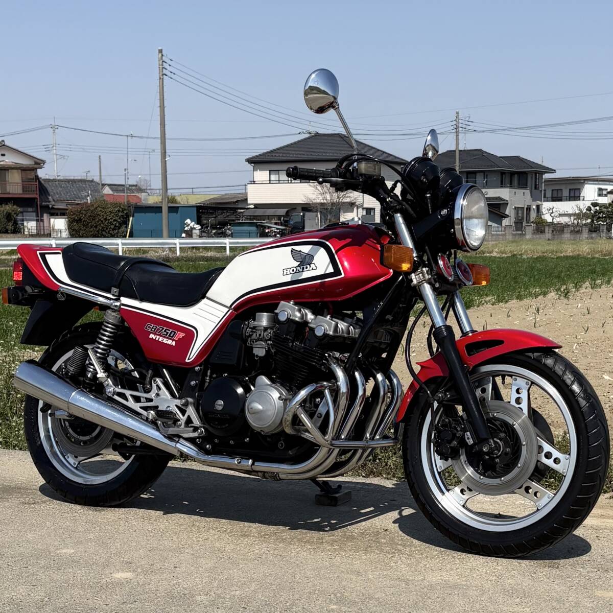 傷や汚れあり】カウルのみ】CB750FC CB1100FC インテグラ RC04 ブルー