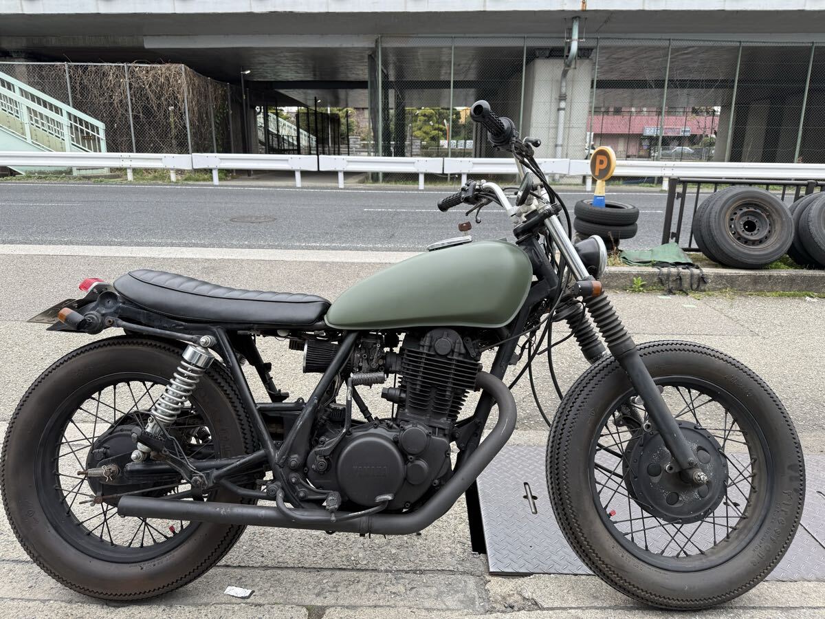 TW200 2JL ロンスイ ビッグキャブ スカチューン カスタム 山梨 始動