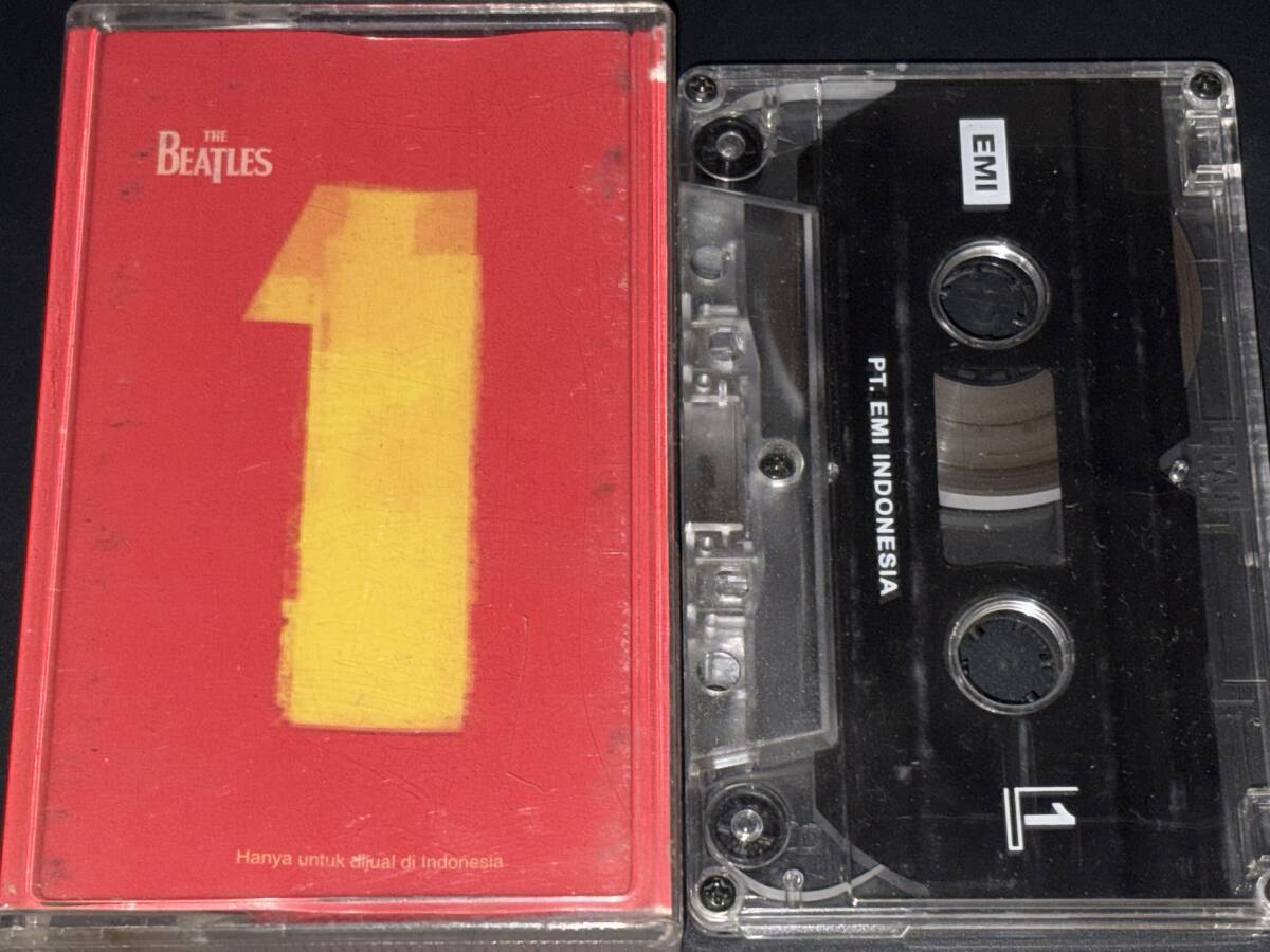 新品】THE BEATLES 1 初回2000年製 ミュージックカセット UK/EU PM464 