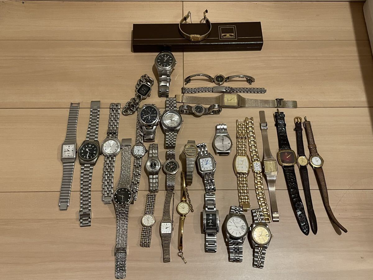 6317】 CASIO] カシオ MD-707 ダイバー クオーツ メンズ腕時計 電池 