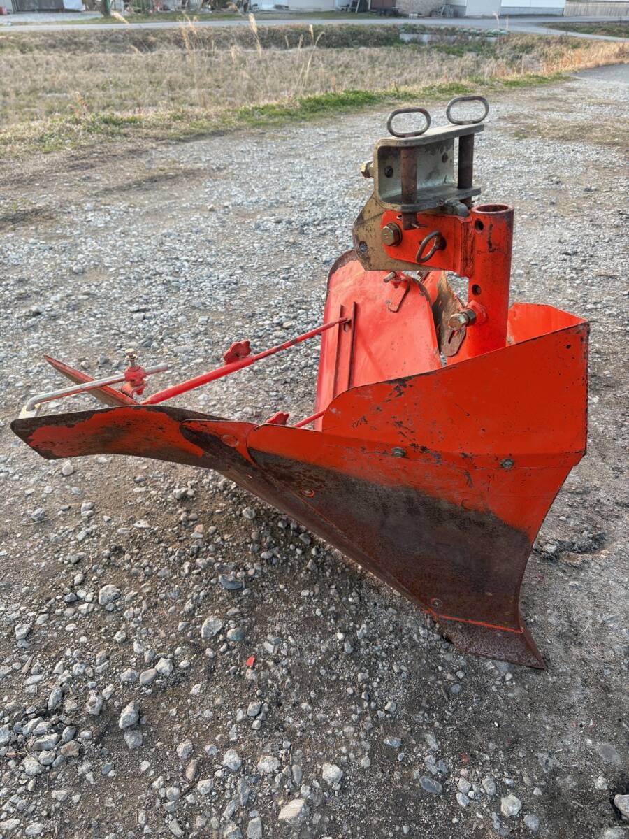 トラクター 小川 片培土器120型 中古 取り付けブラケット付の落札情報