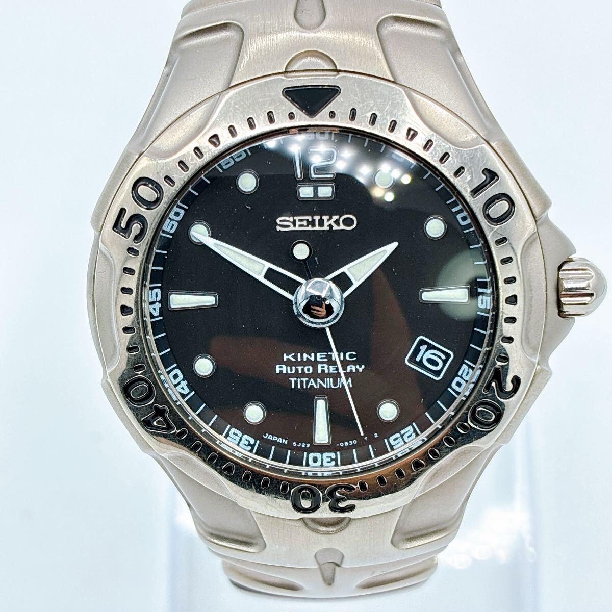 SEIKOセイコー/AGS/キネティック/5M43-0A60/SCUBA200m/TITANIUM 