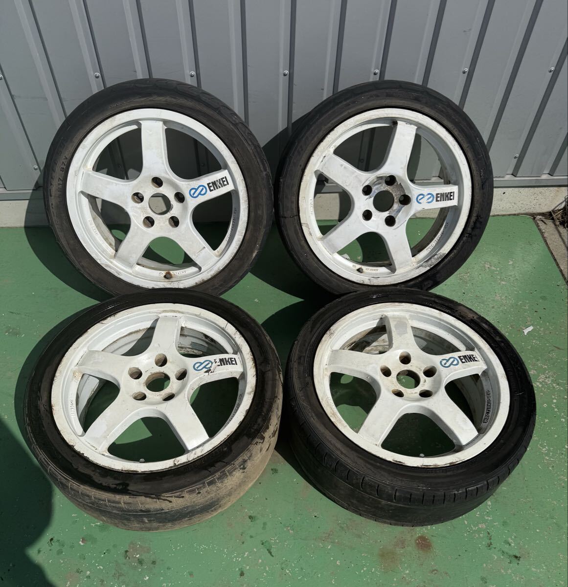 スバル WRX Sti インプレッサ GDB GDA 純正ホイール 17インチ 7.5J+53