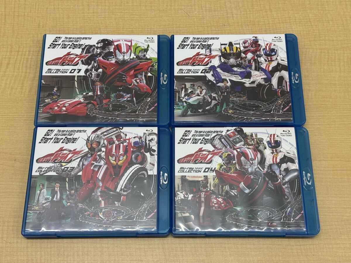 レンタル版DVD「仮面ライダードライブ」（全12巻）＋劇場版 計13巻