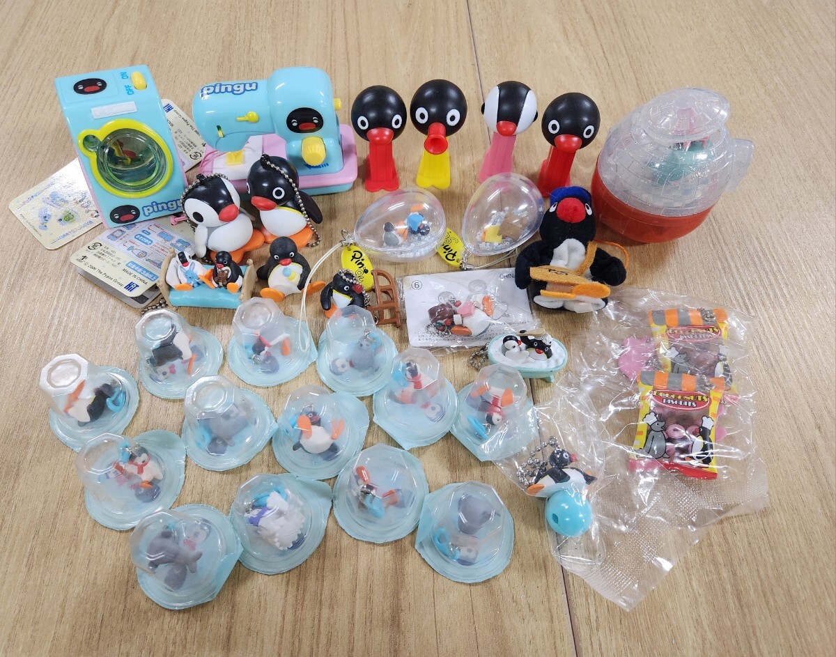☆レア？1993年当時物 PINGU ピングー家族のソフビ製フィギュア5体
