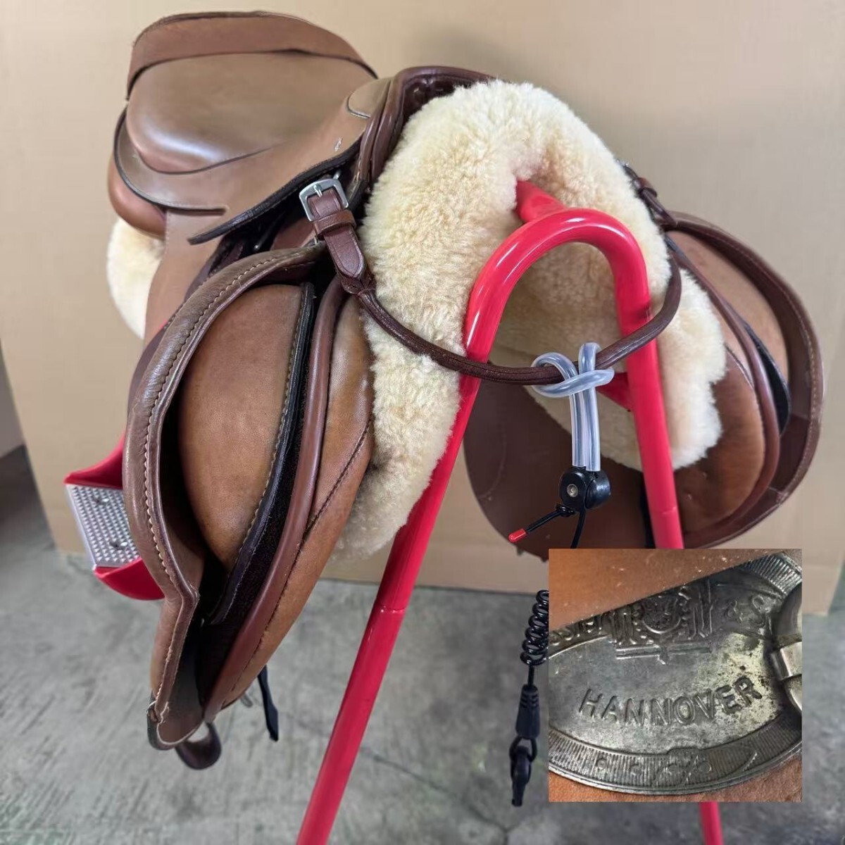 乗馬 鞍 ブラウン パッシェ 16.5 G.PASSIER & SOHN 新品】新品！乗馬 