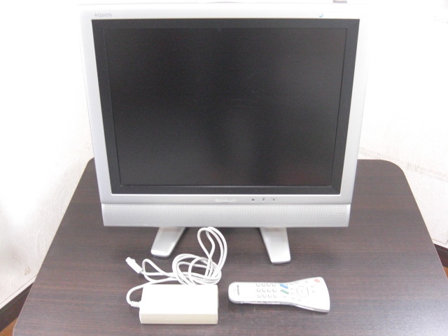 SHARP ブラウン管カラーテレビ VT-15FS3-A 2002年製の落札情報詳細