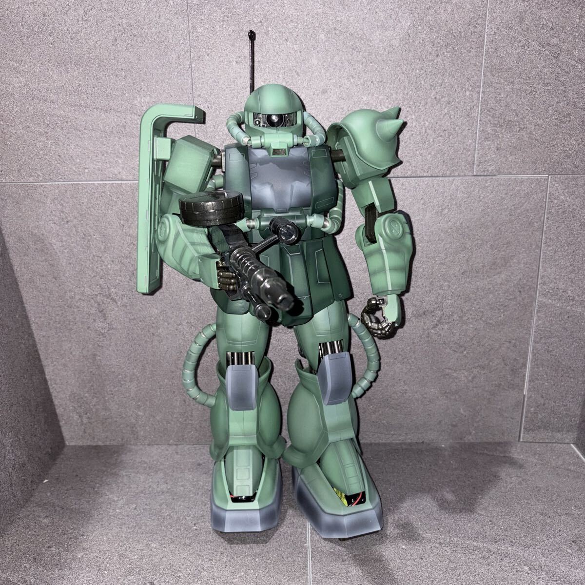 u167☆ ジャンク品 テックロイド シャア専用ザク R/C ラジコン RC
