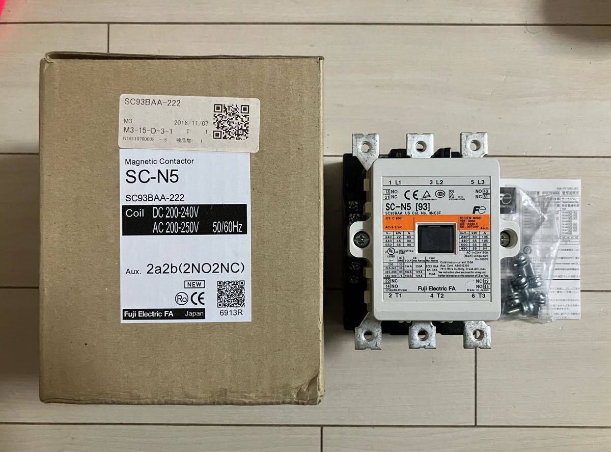 マグネットスイッチ SRCa50-3F 電磁接触器 富士電機 FUJI *四個の落札