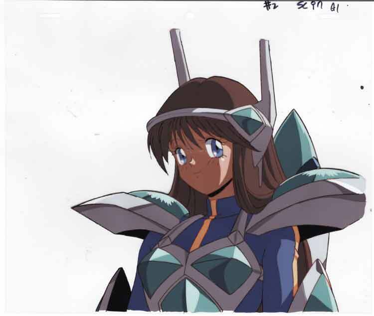 64 戦ー少女 イクセリオン B判B2 80年90年代 ポスター 保管品 アニメ