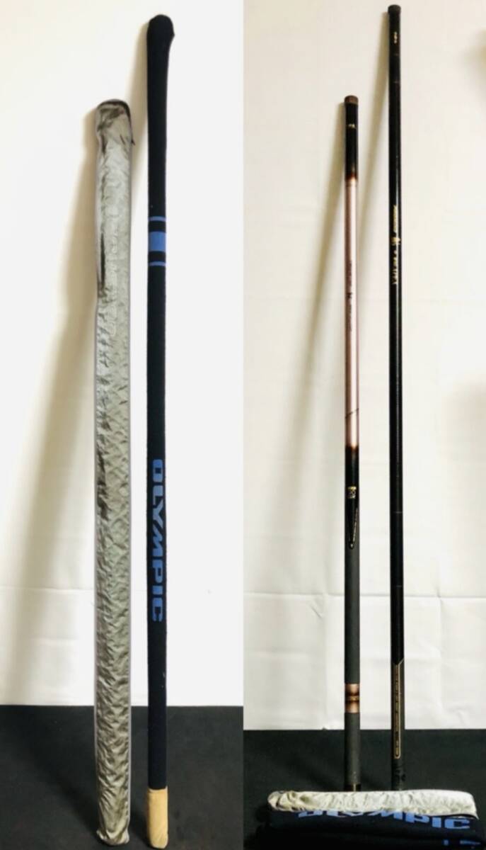 中古】○ OLYMPIC TECHSTAR オリムピック テクスター 鮎竿 硬調 81 FX