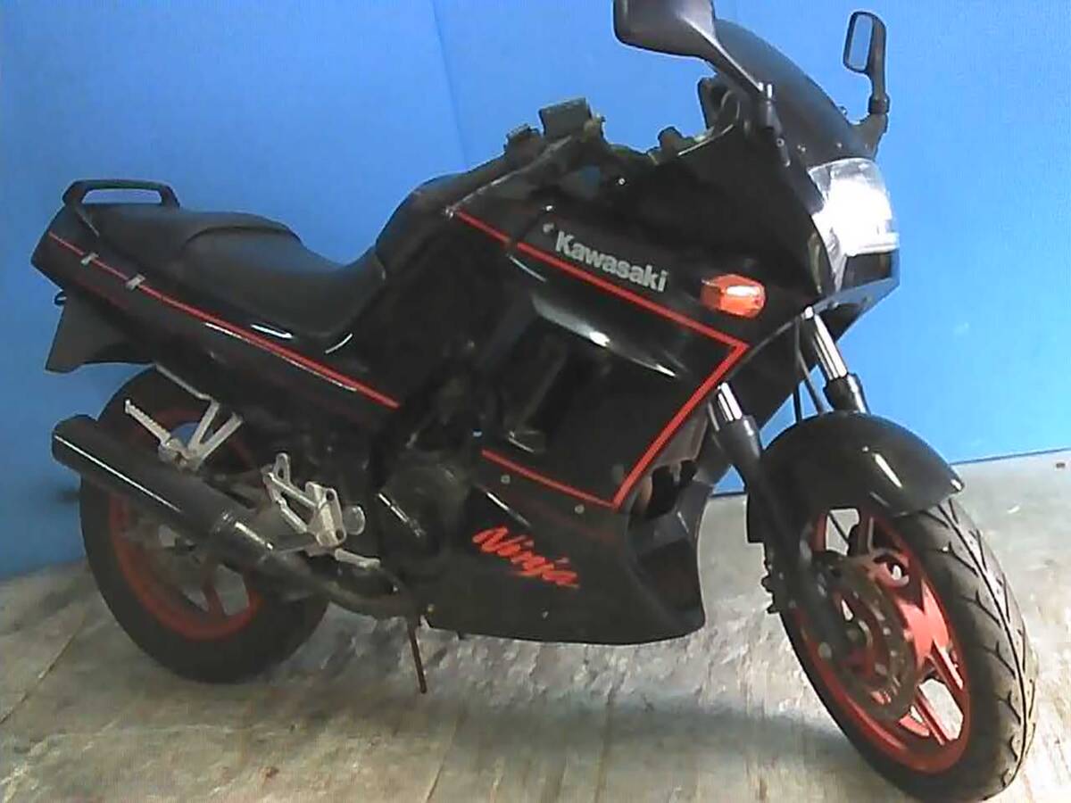 GPZ250R 鳩サブレ 希少 クランキング OK 書類有 検索 GPX250の落札情報