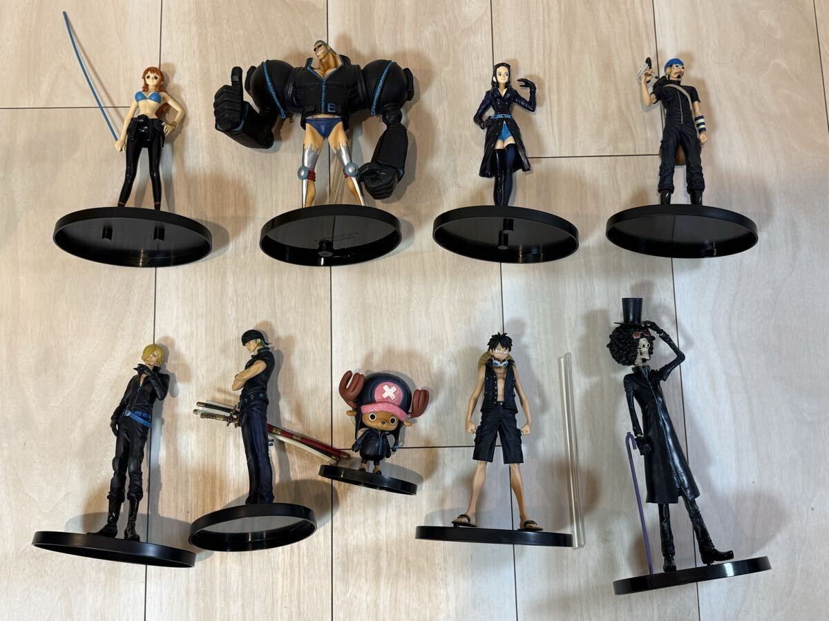 中古】ワンピース フィギュア セット スーツ姿 扉絵 名場面 麦わらの