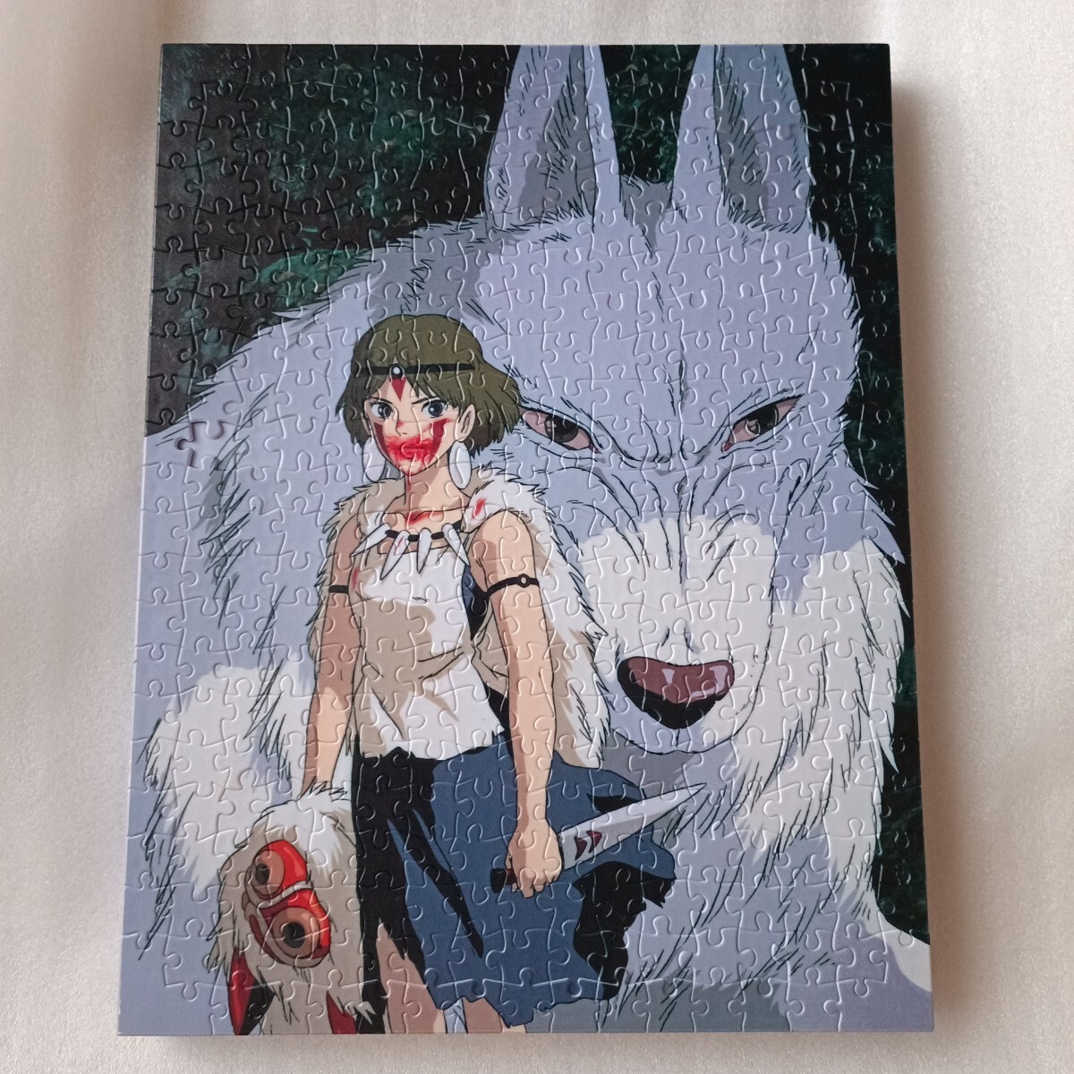 新品】もののけ姫 ジグソーパズル 「犬神モロとサン」 1000ピース