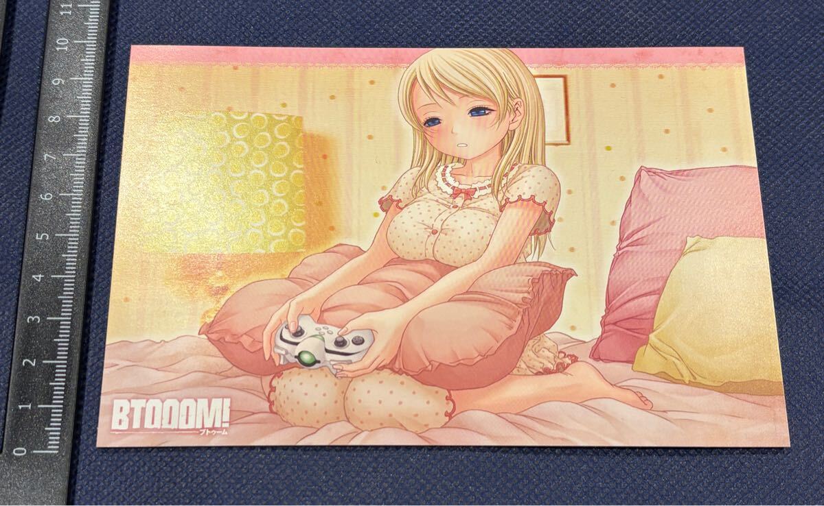BTOOOM! ブトゥーム（ヒミコ） 複製原画 直筆サイン入り 井上淳哉の