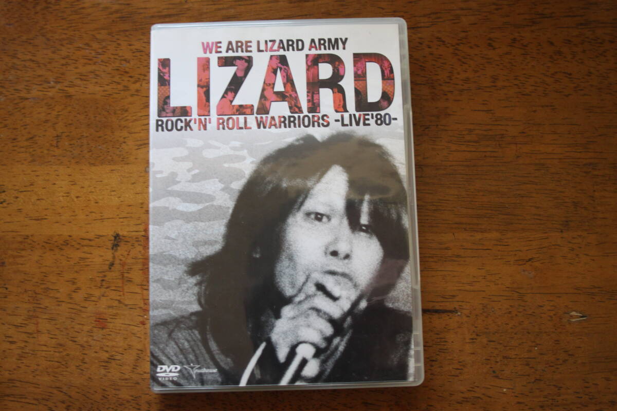 100円DVD】レンタル落ち LIZARD ROCK'N' ROLL WARRIORS -LIVE'80