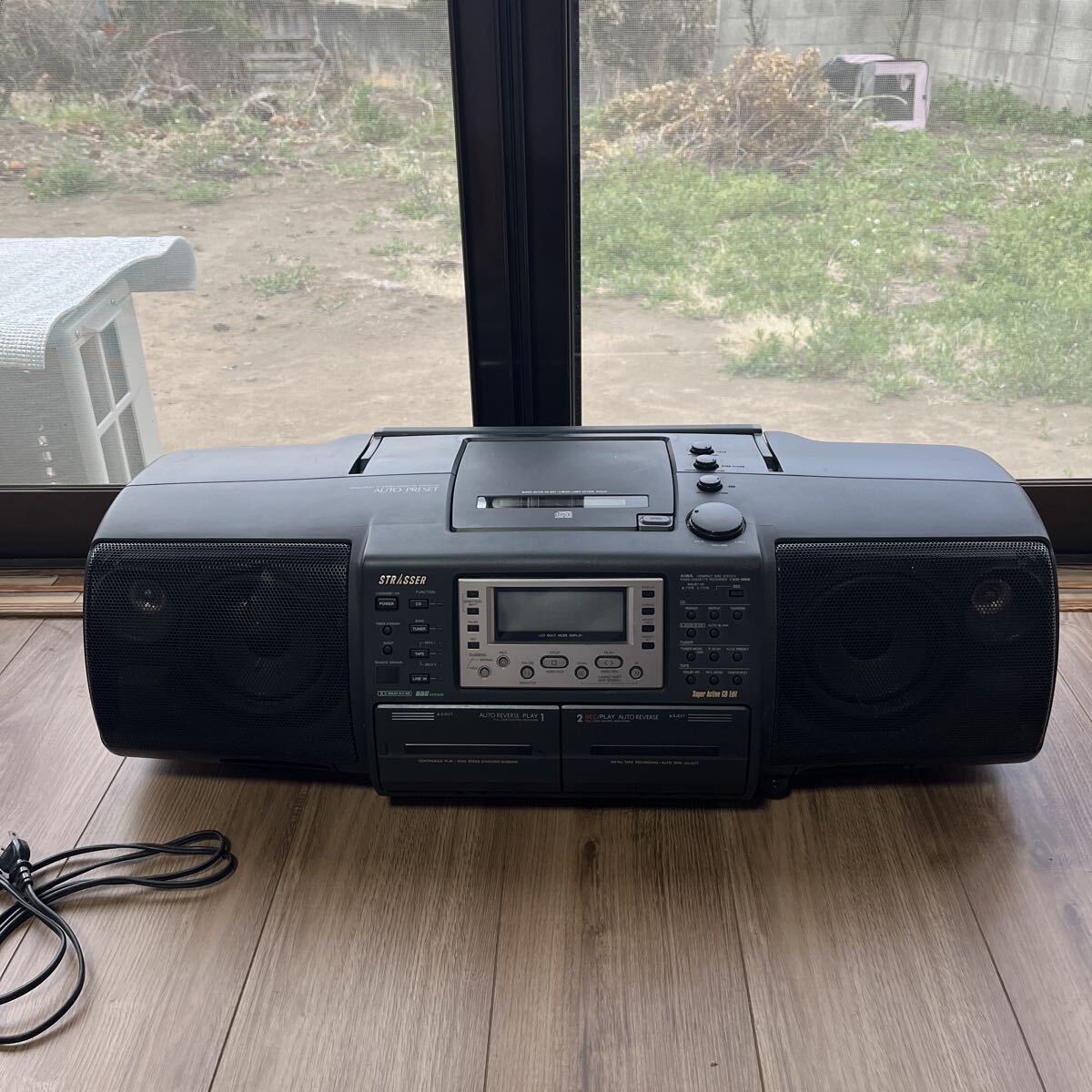 AIWA アイワ STRASSER CDラジカセ [CSD-XR70] & AIWA ポータブルCD