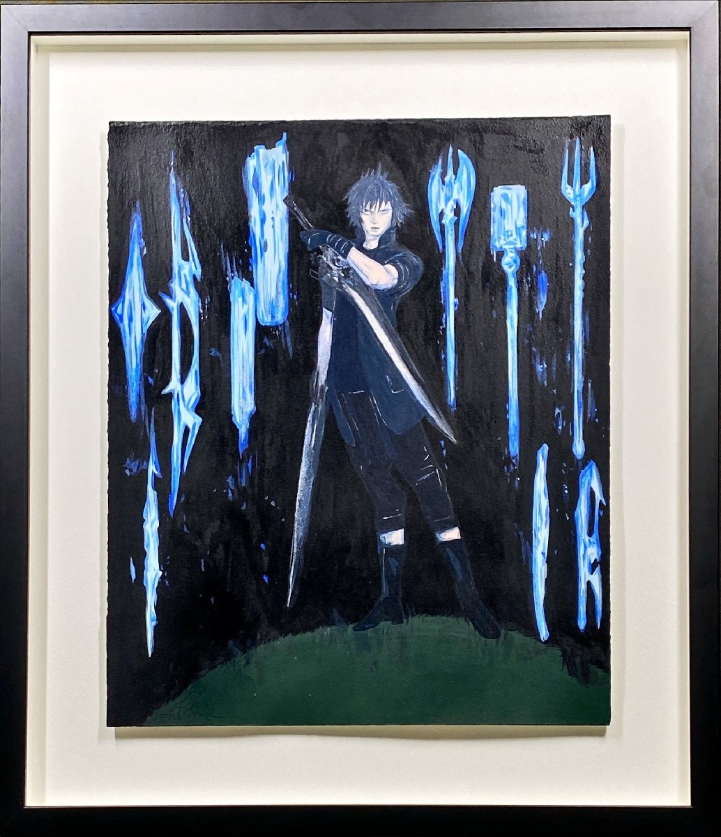 1995年 天野喜孝「少女の翼」リトグラフ 大判 31/100 直筆サイン入り