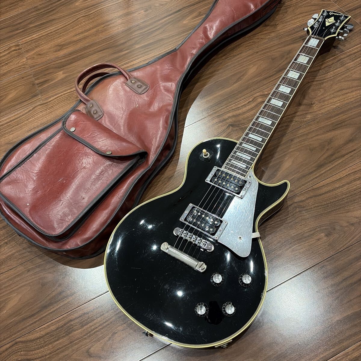軽量4.0kg!! Burny レスポールカスタム John Sykesモデル LC-70JS 75JS