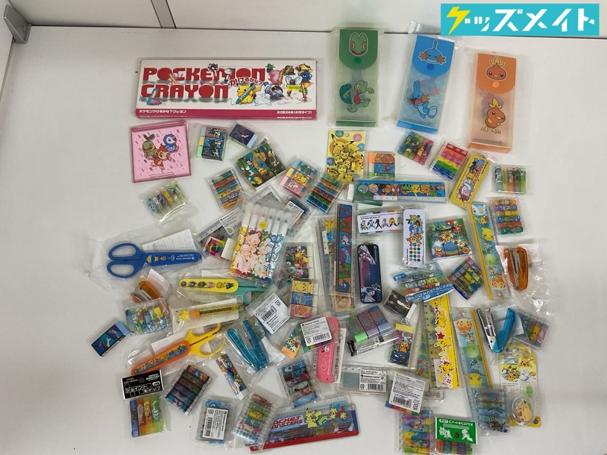 鉛筆 バトエン ポケモン キャップ 消しゴム ペンケース まとめ売りの