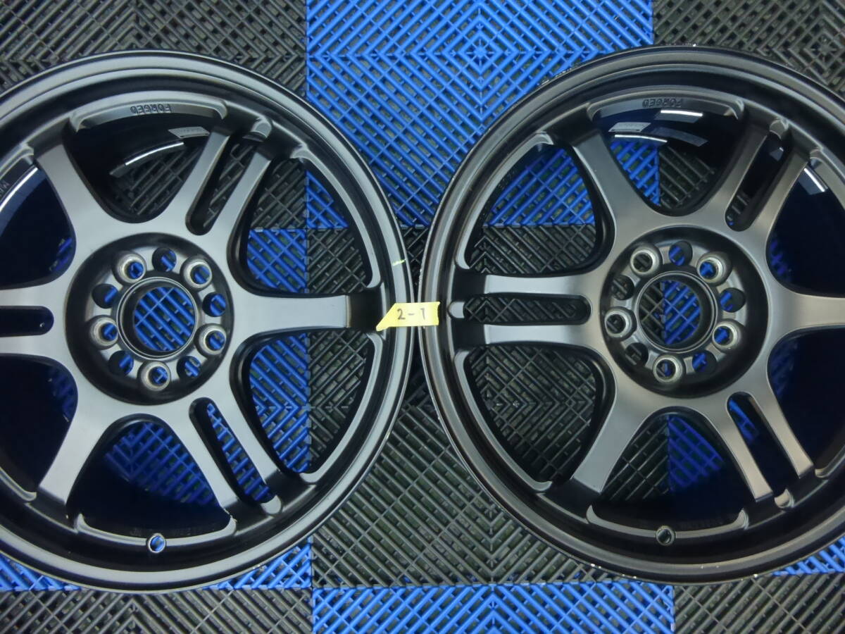 M】ワタナベ エイトスポーク F8 16インチ 7J +25 & 7.5J +20 PCD 114.3 
