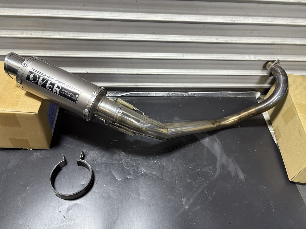 アルファロメオ147用OVER RACINGマフラー OVER オーバーレーシング アルファロメオ 147 デュアル出し マフラー