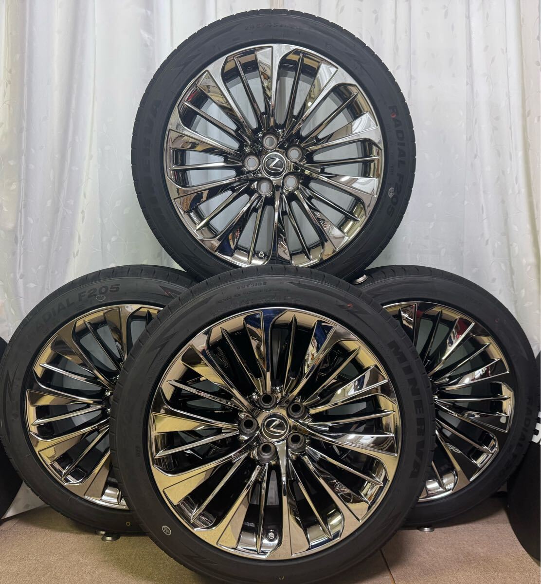 O】LEXUS LS500/LS500h 純正オプション 20インチ 8.5J +25 PCD 120 5H